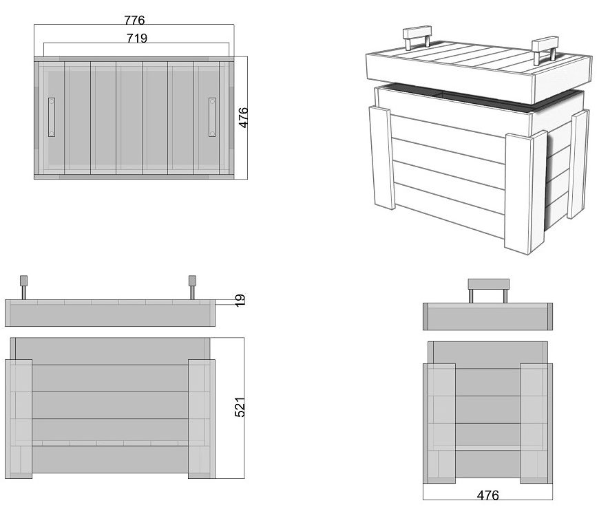 Small Storage Box Dimensions