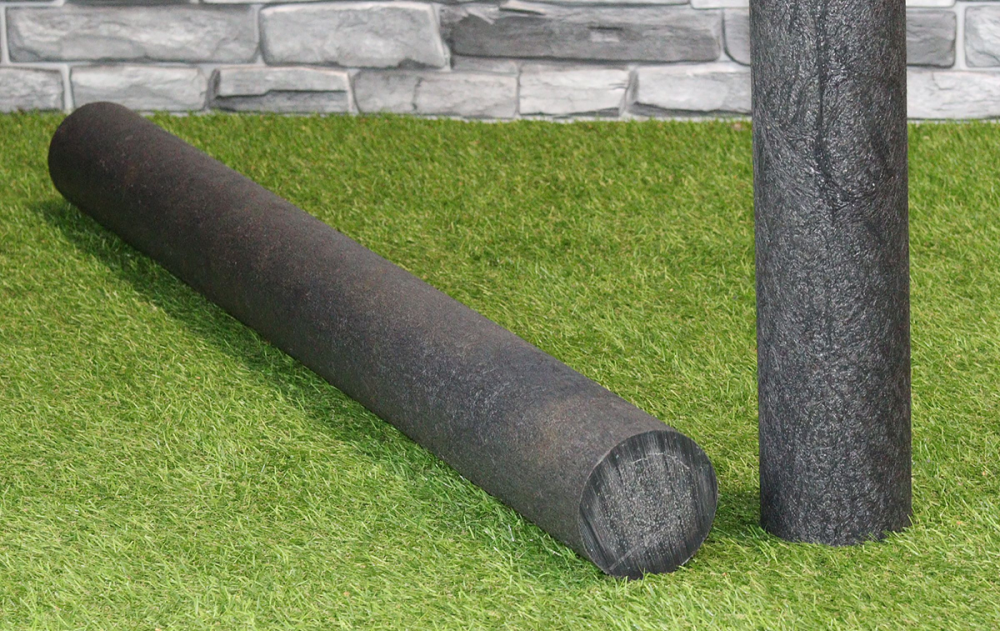 95mmx3.4m Recycled Plastic Round Posts