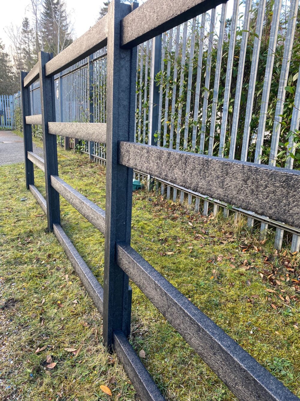 H Post and Rail Fencing