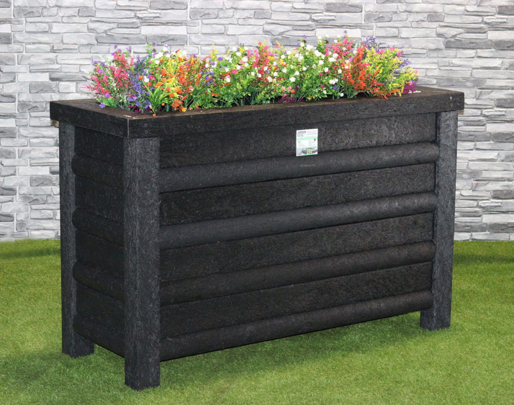 Large Recycled Plastic Planter